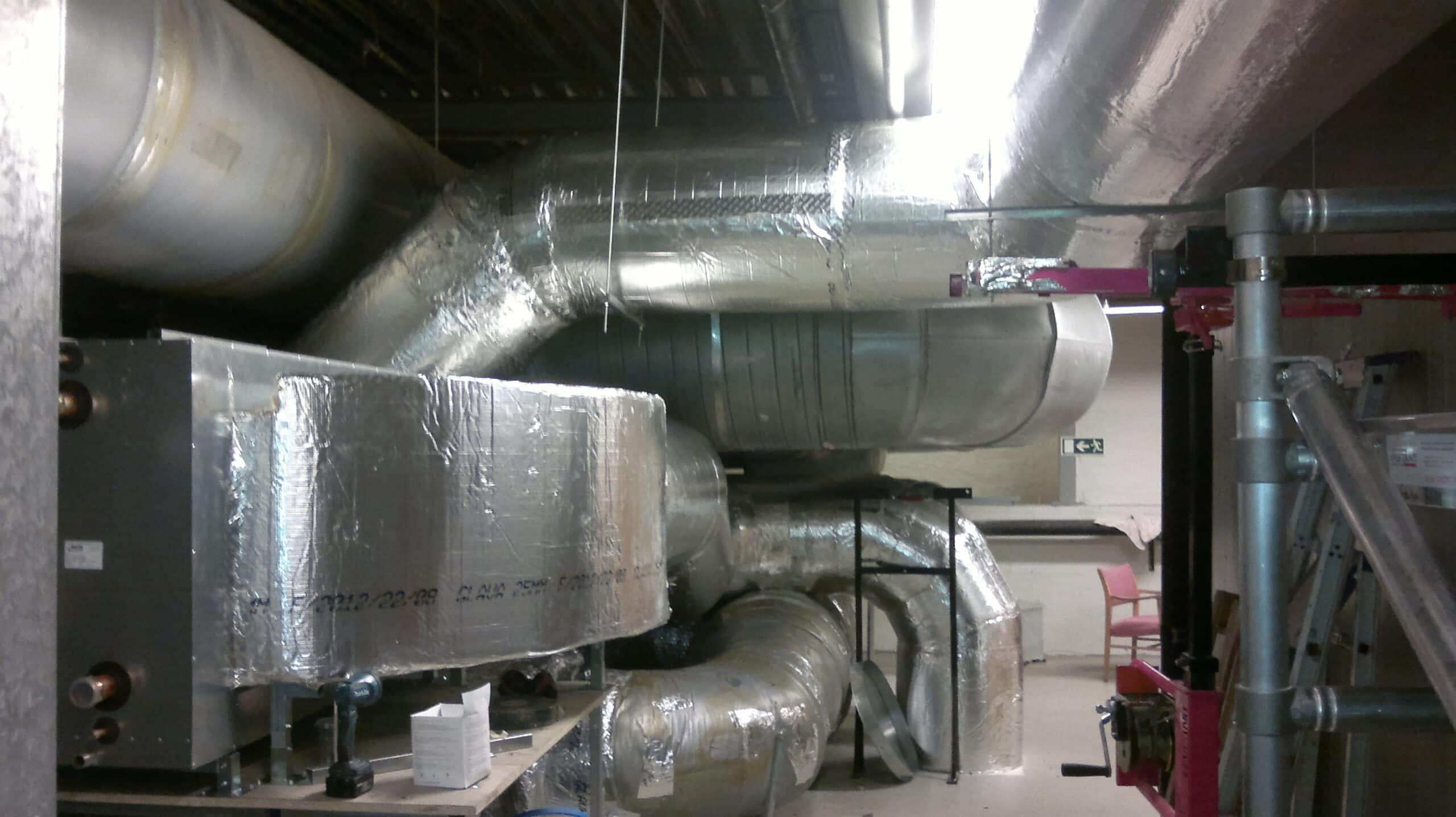 Ventilasjonsservice på Haukeland Sykehus